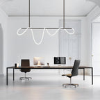 Lustra Chandelier Flexible Silicone Courbe Moderne Élégant - Neutralighting