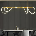 Lustra Chandelier Flexible Silicone Courbe Moderne Élégant - Neutralighting