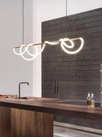 Lustra Chandelier Flexible Silicone Courbe Moderne Élégant - Neutralighting