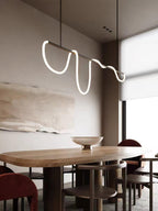 Lustra Chandelier Flexible Silicone Courbe Moderne Élégant - Neutralighting