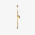 Fidora Applique murale sculpturale en laiton et silicone - Neutralighting