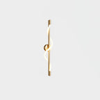 Fidora Applique murale sculpturale en laiton et silicone - Neutralighting