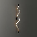 Fidora Applique murale sculpturale en laiton et silicone - Neutralighting