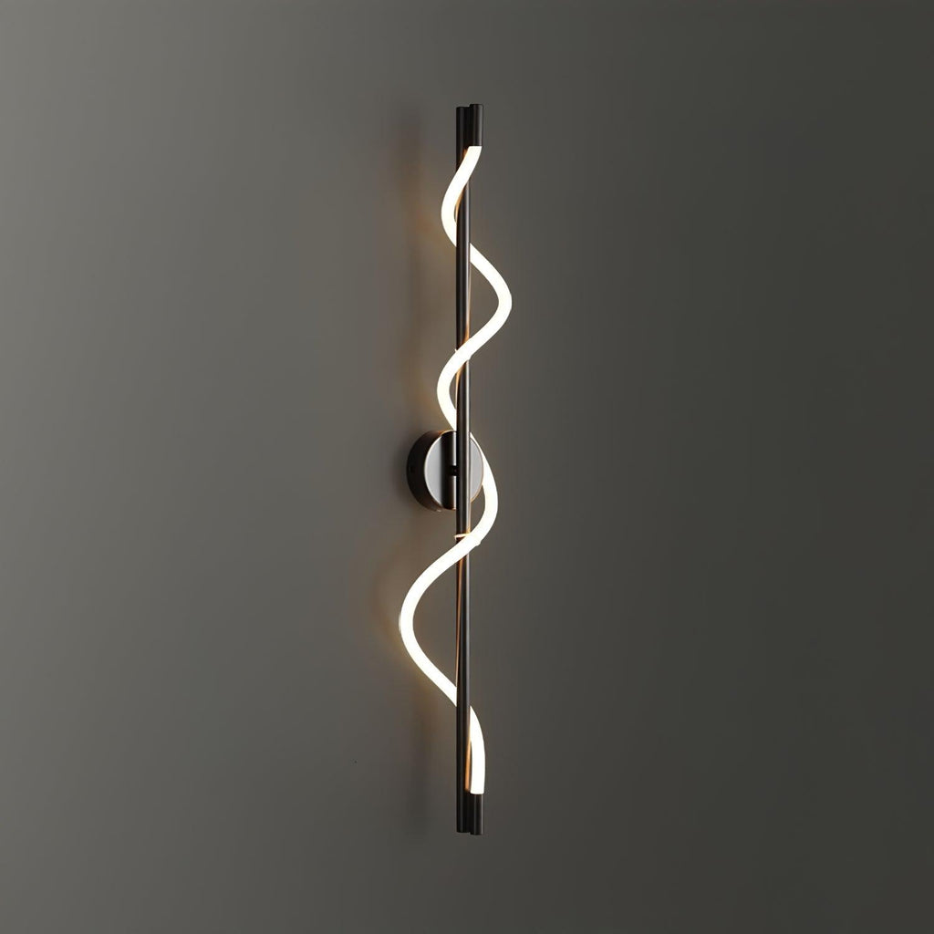 Fidora Applique murale sculpturale en laiton et silicone - Neutralighting
