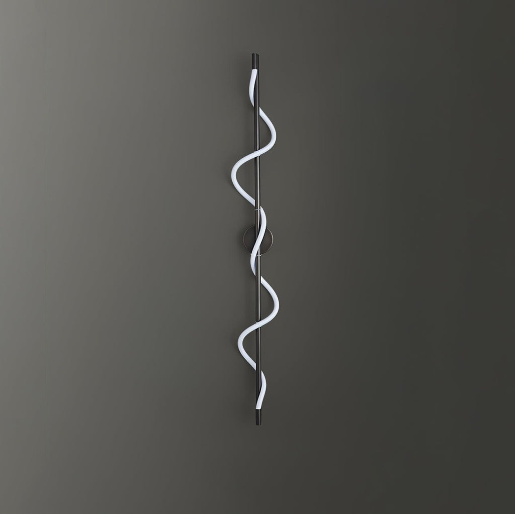 Fidora Applique murale sculpturale en laiton et silicone - Neutralighting