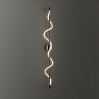 Fidora Applique murale sculpturale en laiton et silicone - Neutralighting