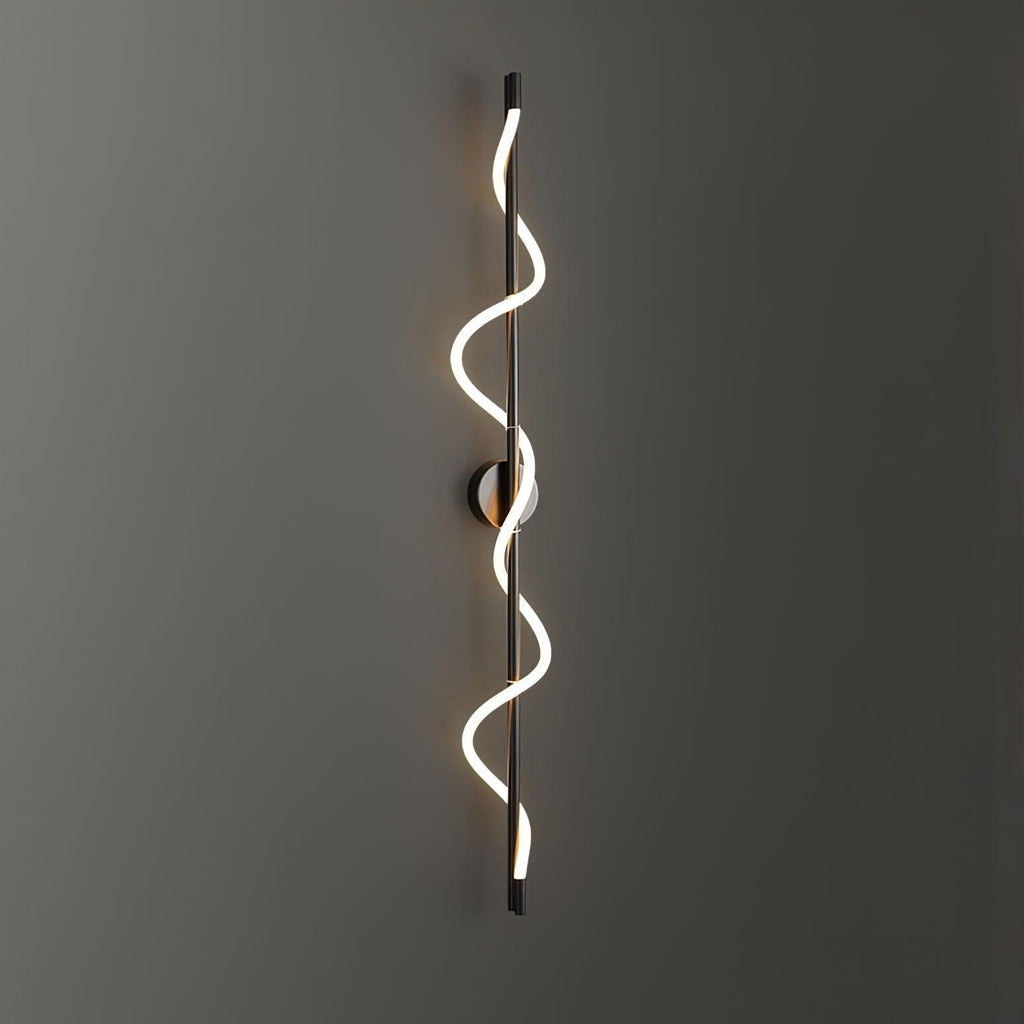 Fidora Applique murale sculpturale en laiton et silicone - Neutralighting