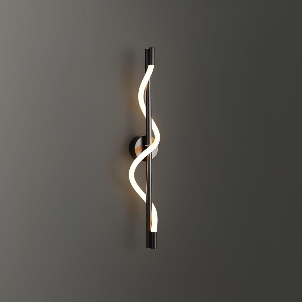 Fidora Applique murale sculpturale en laiton et silicone - Neutralighting
