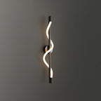Fidora Applique murale sculpturale en laiton et silicone - Neutralighting