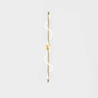 Fidora Applique murale sculpturale en laiton et silicone - Neutralighting
