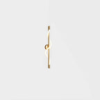 Fidora Applique murale sculpturale en laiton et silicone - Neutralighting