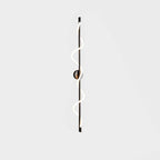Fidora Applique murale sculpturale en laiton et silicone - Neutralighting
