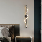 Fidora Applique murale sculpturale en laiton et silicone - Neutralighting