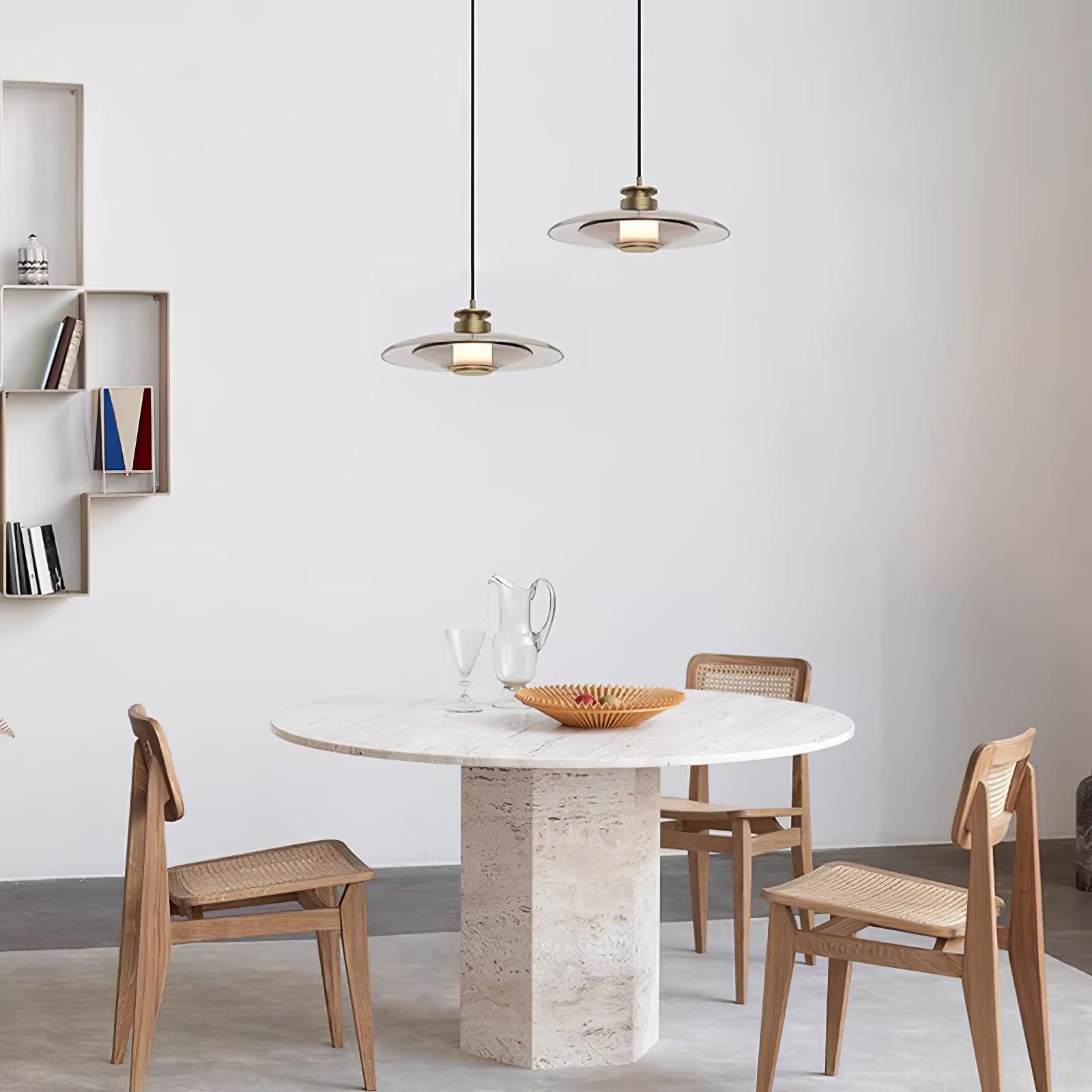 Oryxa Suspension en Verre Futuriste - Neutralighting