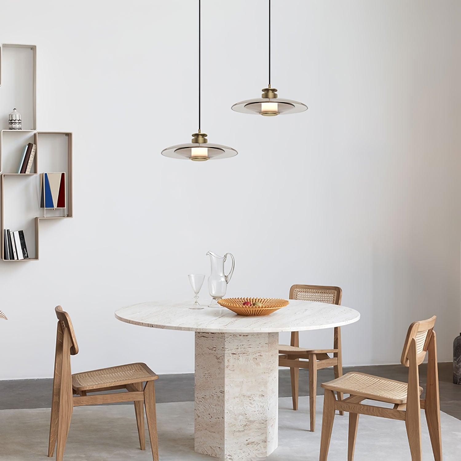 Oryxa Suspension en Verre Futuriste - Neutralighting