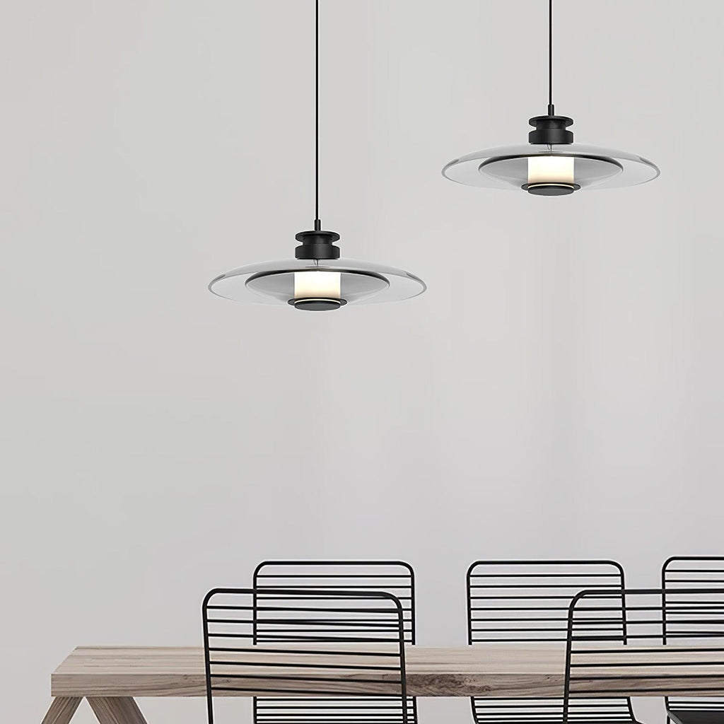 Oryxa Suspension en Verre Futuriste - Neutralighting