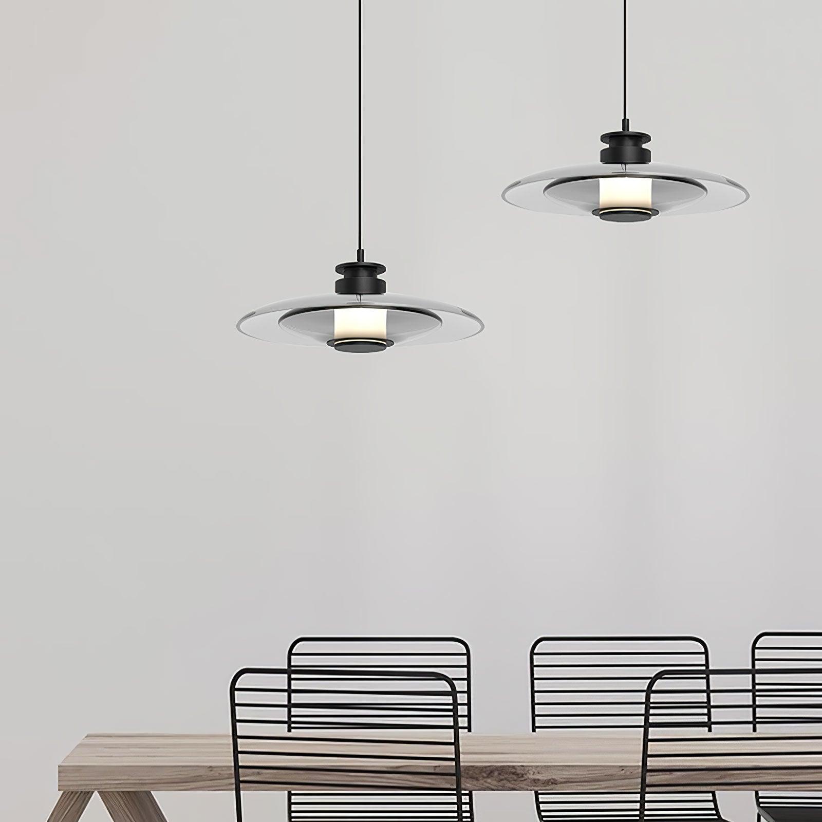 Oryxa Suspension en Verre Futuriste - Neutralighting