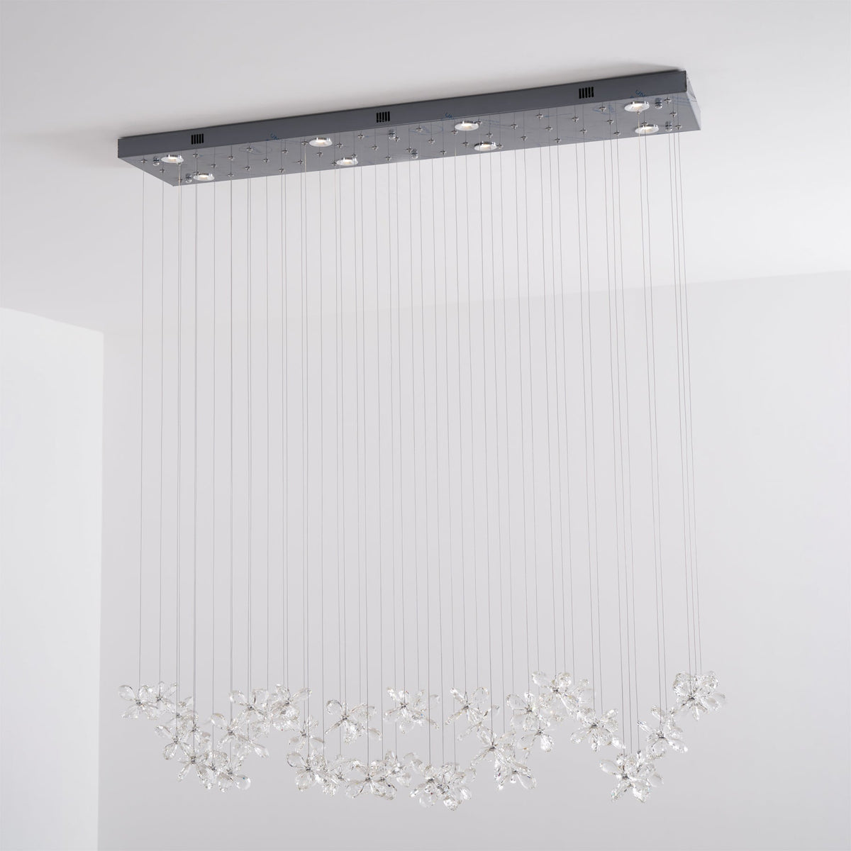 Lustra Chandelier Cristal Papillon Bouquet Floral - Neutralighting