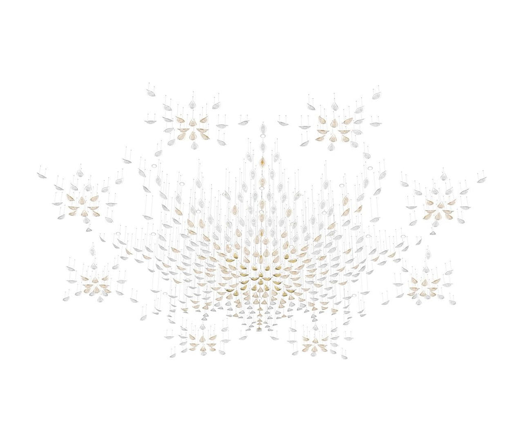 Avynen Chandelier Pétale en Cristal - Neutralighting