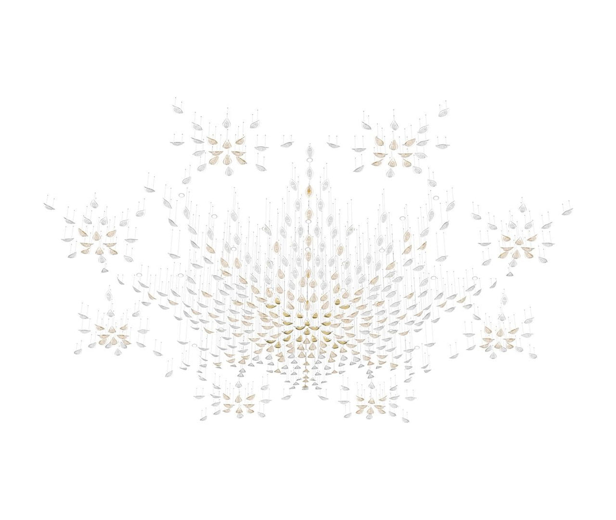 Avynen Chandelier Pétale en Cristal - Neutralighting