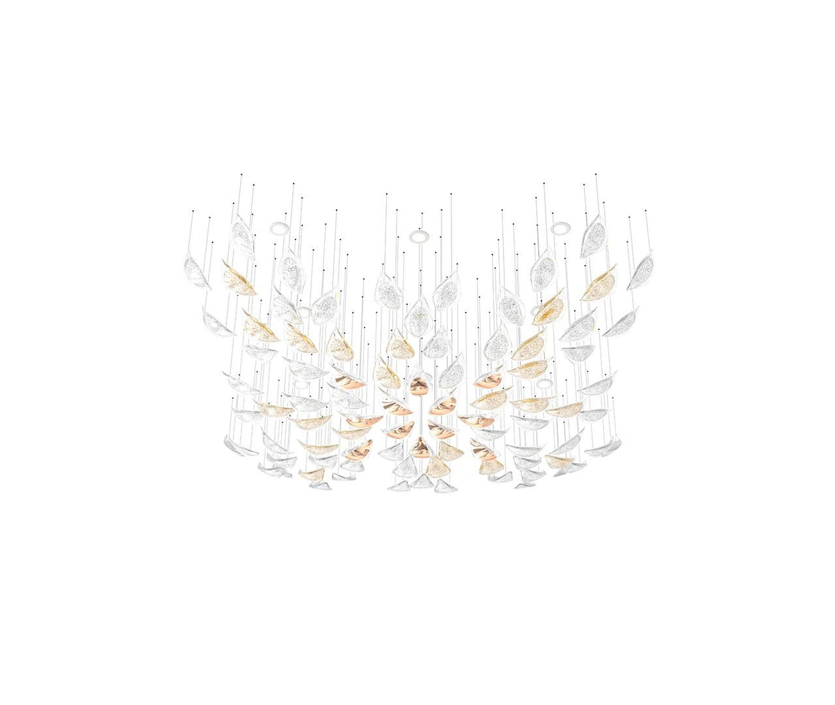 Avynen Chandelier Pétale en Cristal - Neutralighting