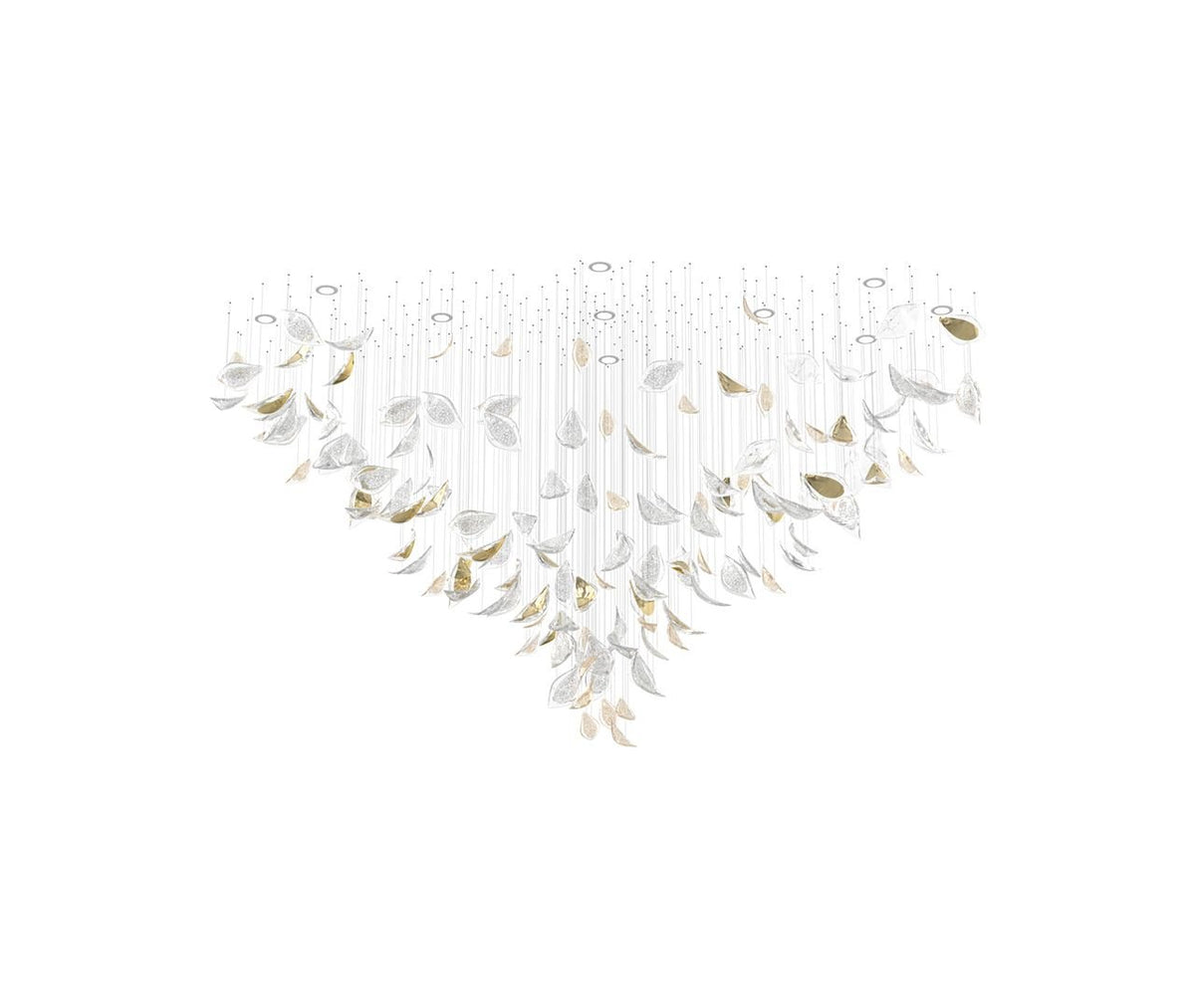 Avynen Chandelier Pétale en Cristal - Neutralighting