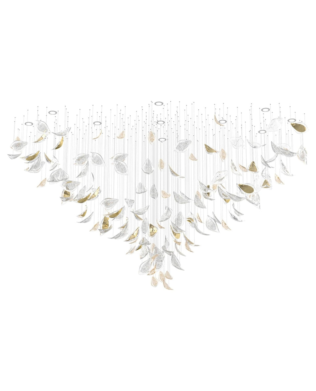 Avynen Chandelier Pétale en Cristal - Neutralighting