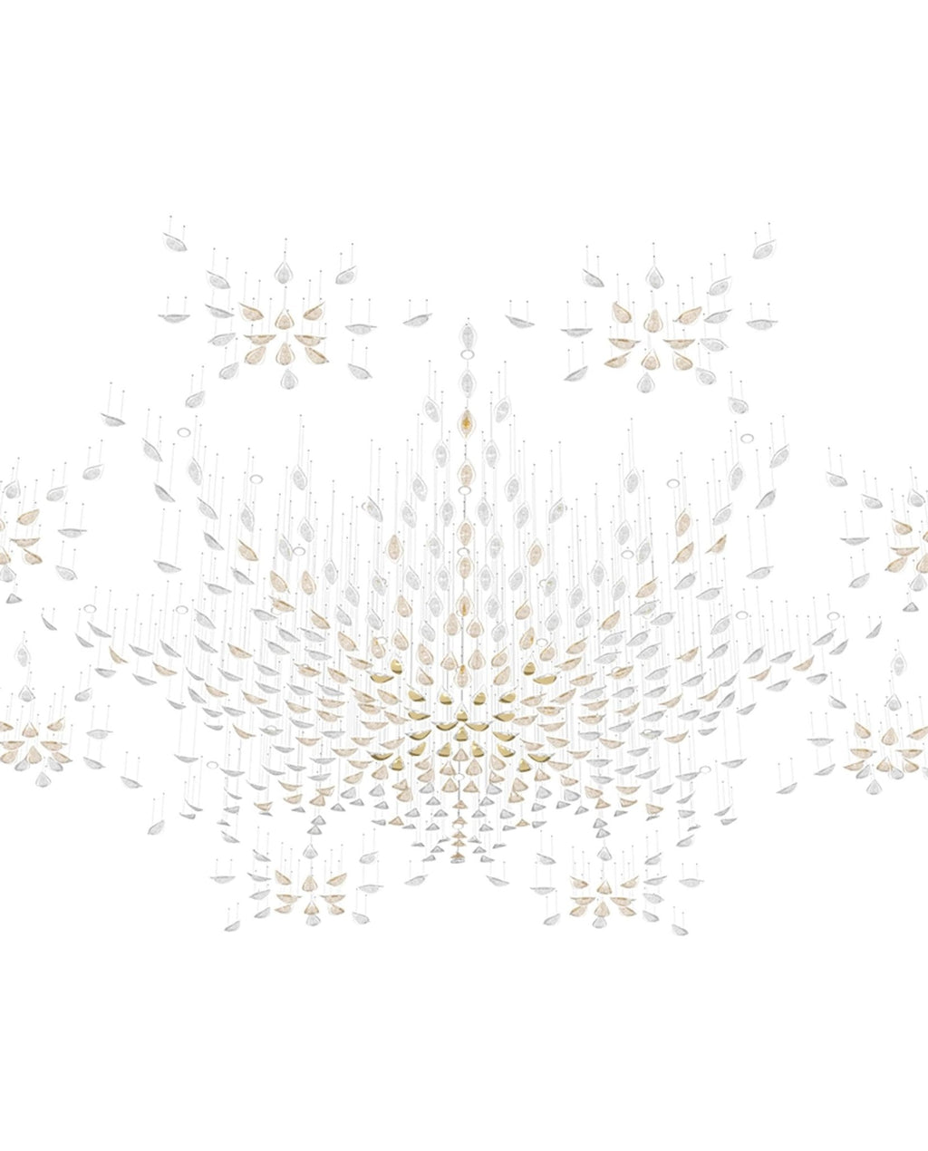 Avynen Chandelier Pétale en Cristal - Neutralighting