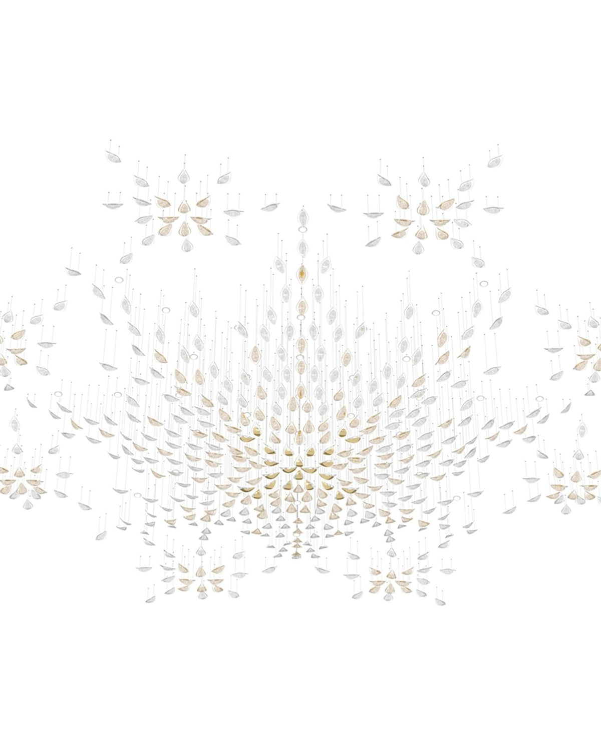 Avynen Chandelier Pétale en Cristal - Neutralighting