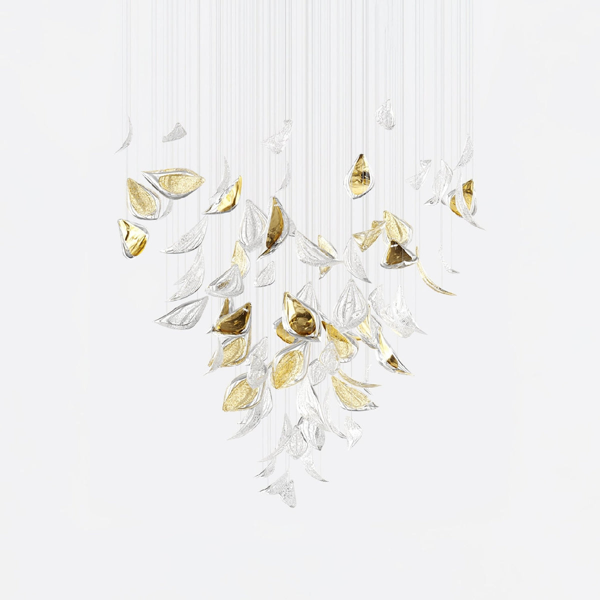 Avynen Chandelier Pétale en Cristal - Neutralighting