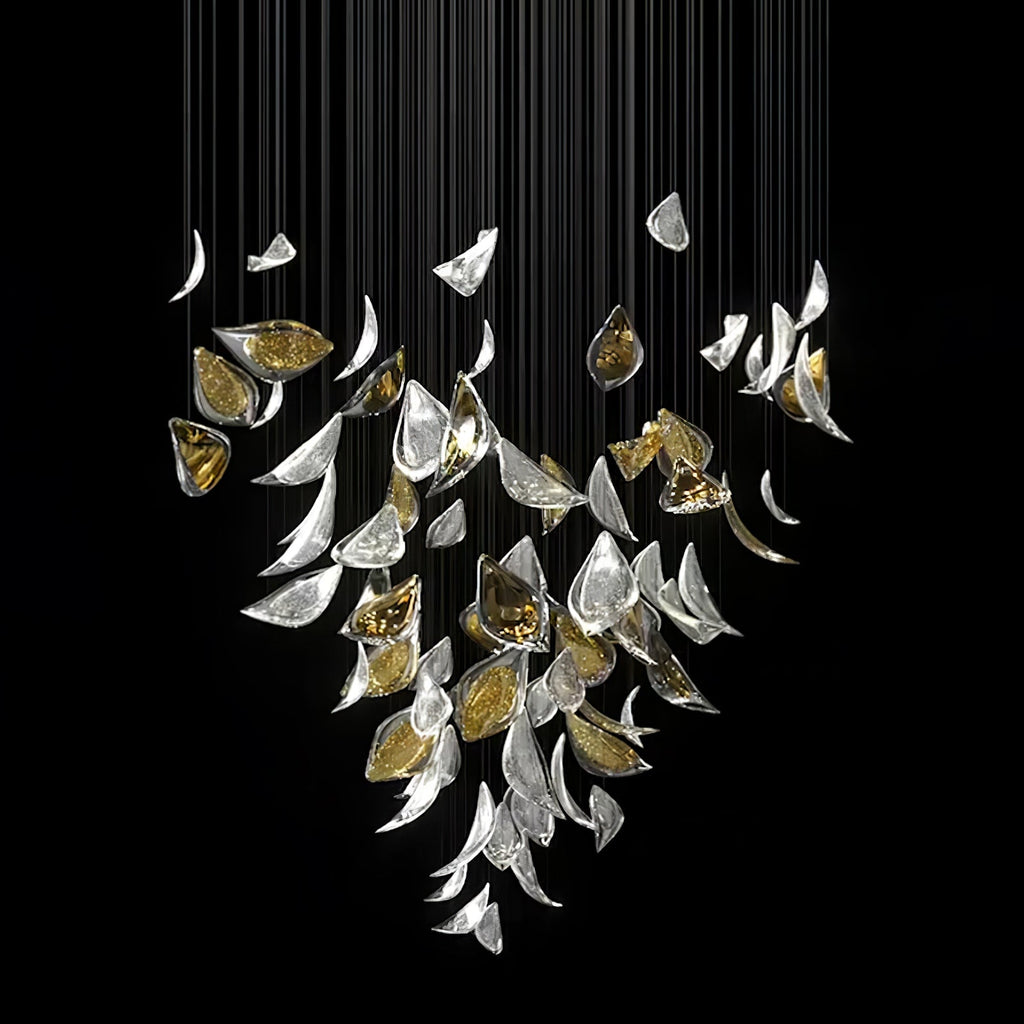 Avynen Chandelier Pétale en Cristal - Neutralighting