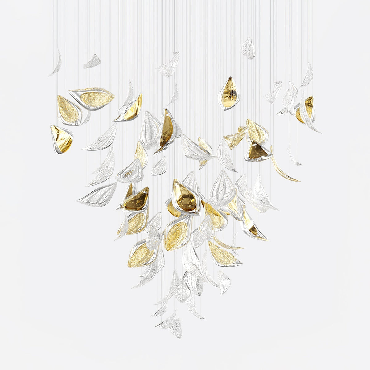 Avynen Chandelier Pétale en Cristal - Neutralighting