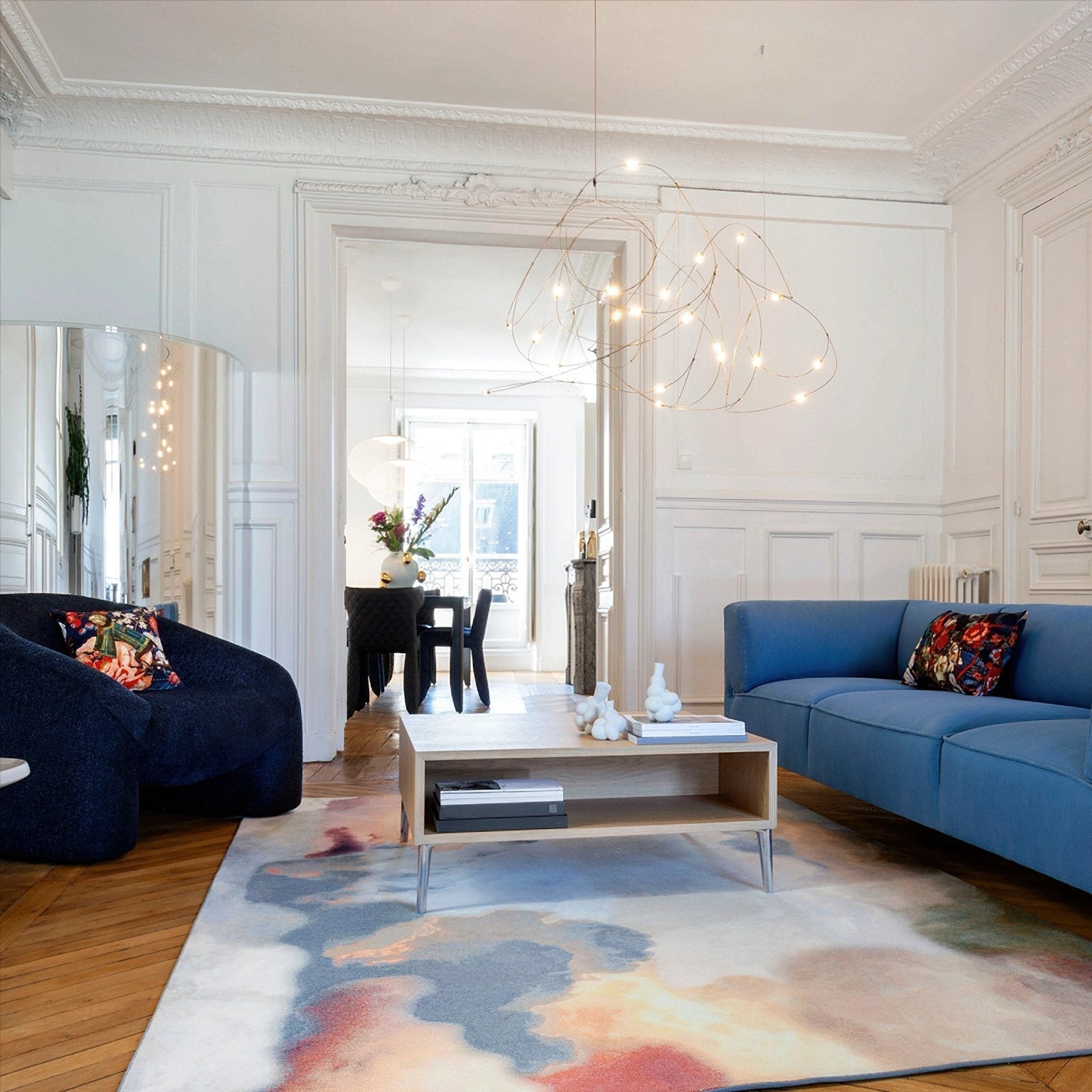 Celestra Lampe Pendante Minimaliste en Acier - Neutralighting