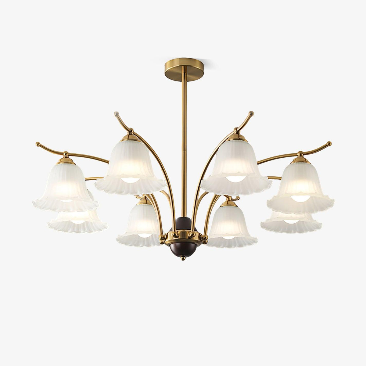 Civinora Lustre en Albâtre et Laiton - Neutralighting