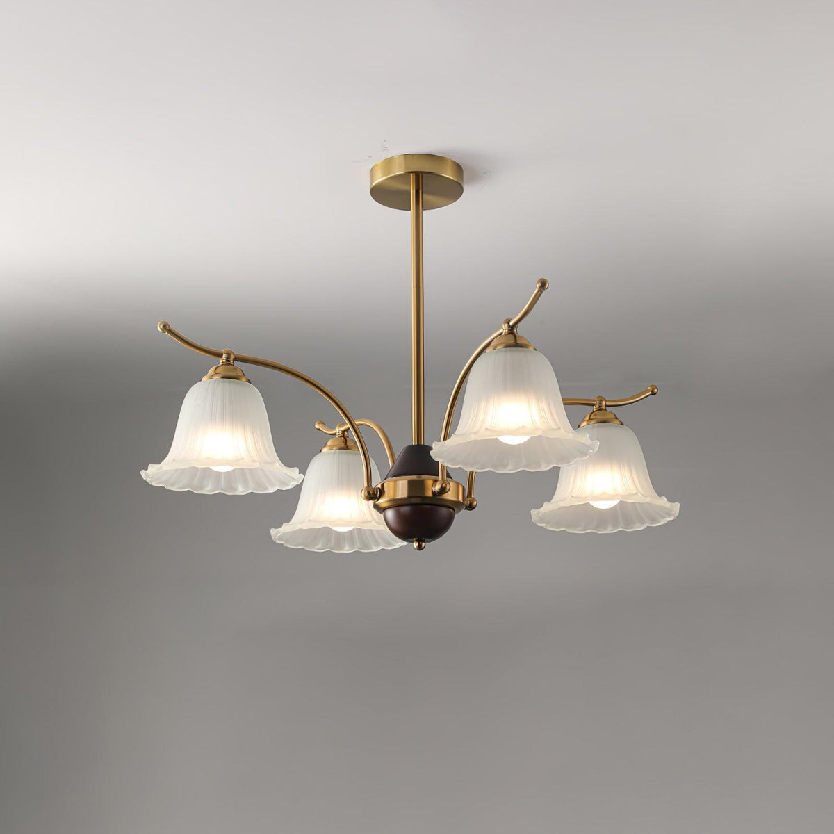 Civinora Lustre en Albâtre et Laiton - Neutralighting