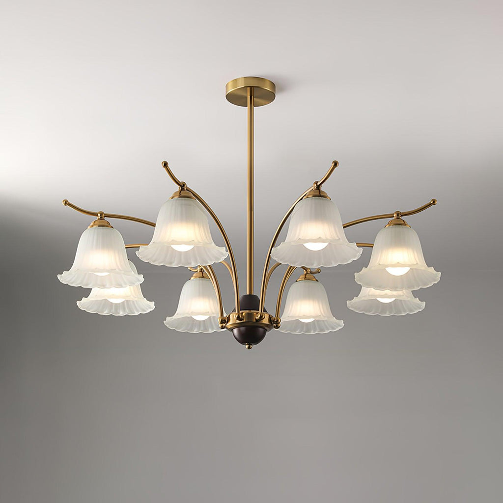 Civinora Lustre en Albâtre et Laiton - Neutralighting