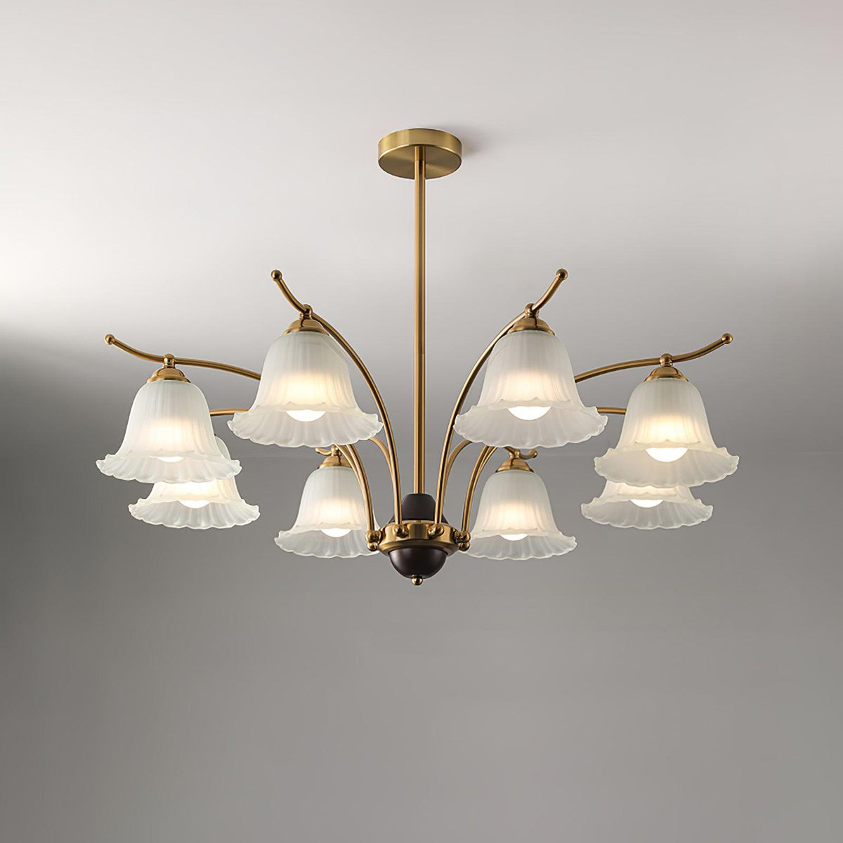 Civinora Lustre en Albâtre et Laiton - Neutralighting