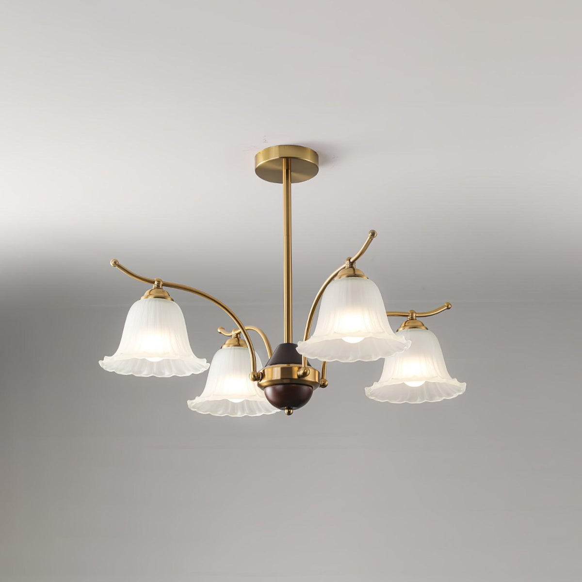 Civinora Lustre en Albâtre et Laiton - Neutralighting