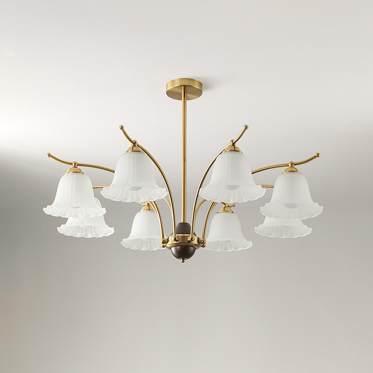 Civinora Lustre en Albâtre et Laiton - Neutralighting