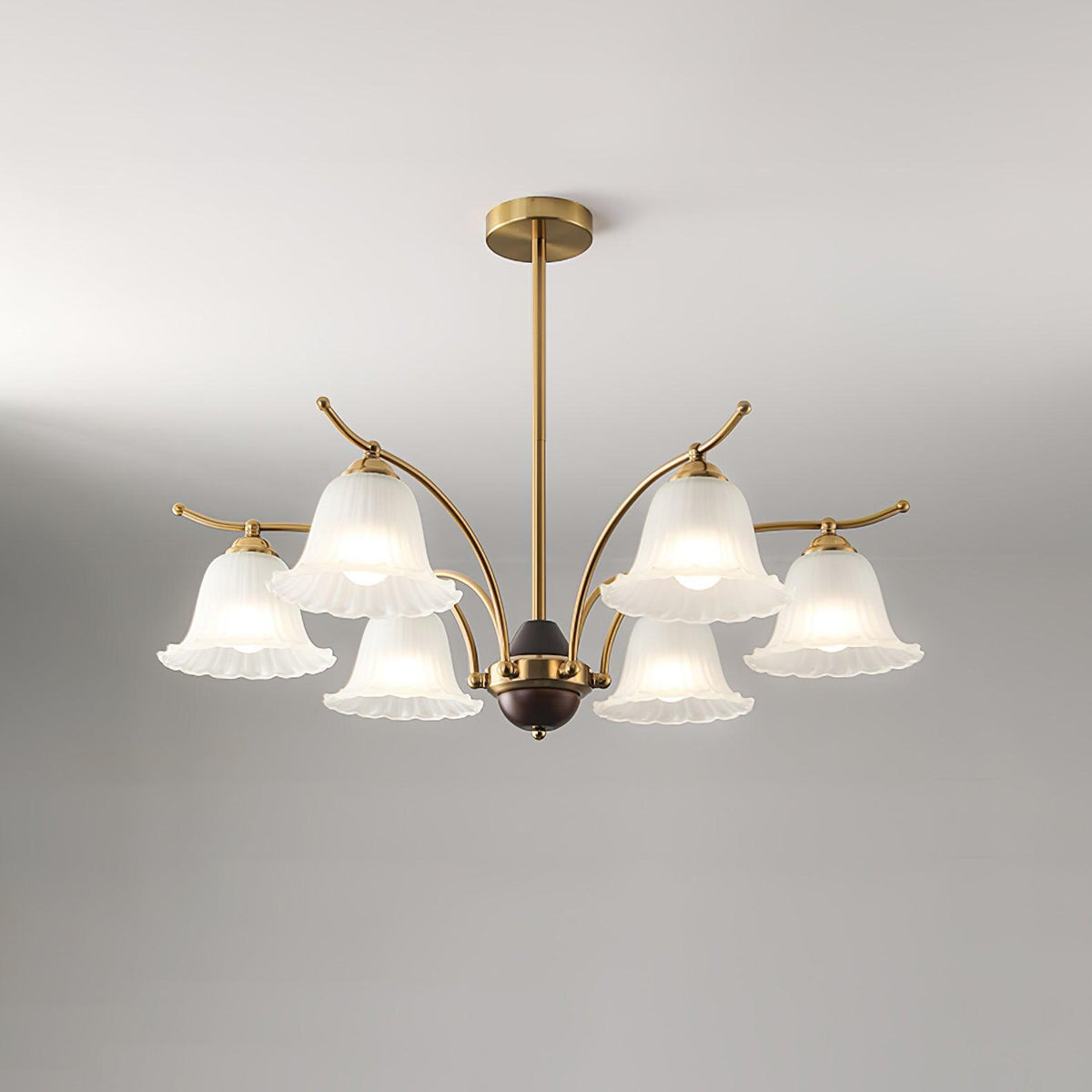 Civinora Lustre en Albâtre et Laiton - Neutralighting