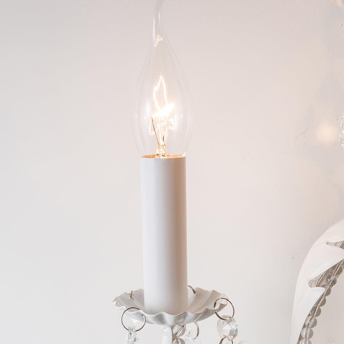 Nyraean Applique Murale de Luxe Porte-Cierge Traditionnel - Neutralighting