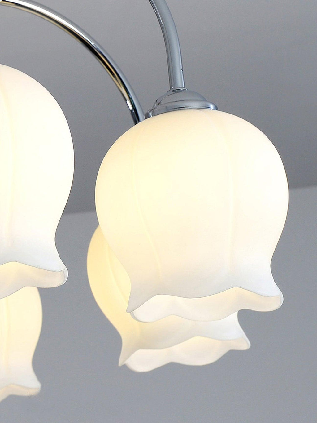 Aurora Chandelier en Verre Floral - Neutralighting