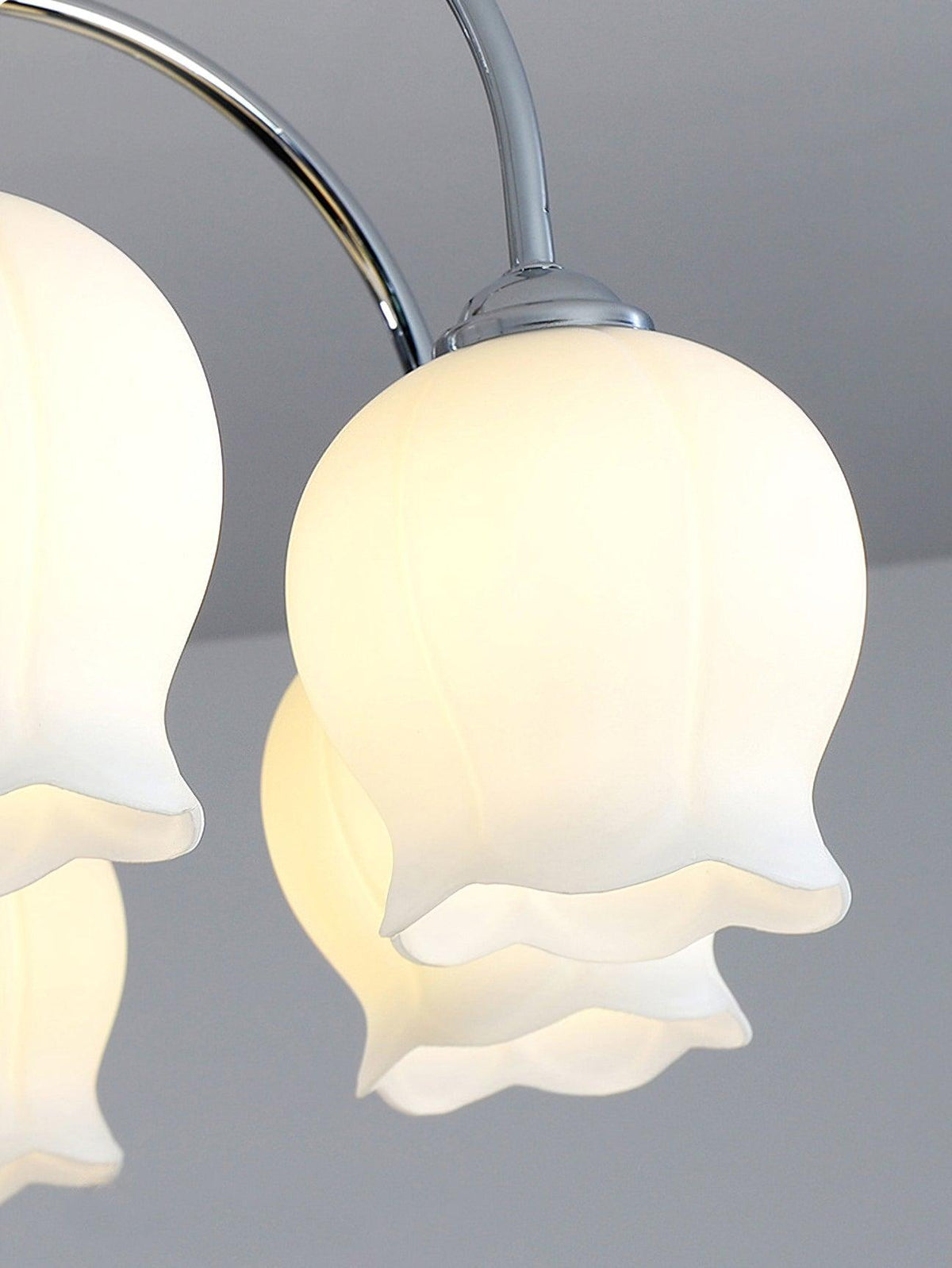 Aurora Chandelier en Verre Floral - Neutralighting