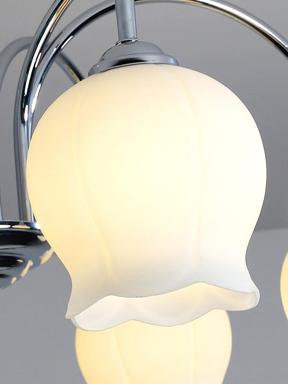 Aurora Chandelier en Verre Floral - Neutralighting