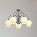Aurora Chandelier en Verre Floral - Neutralighting