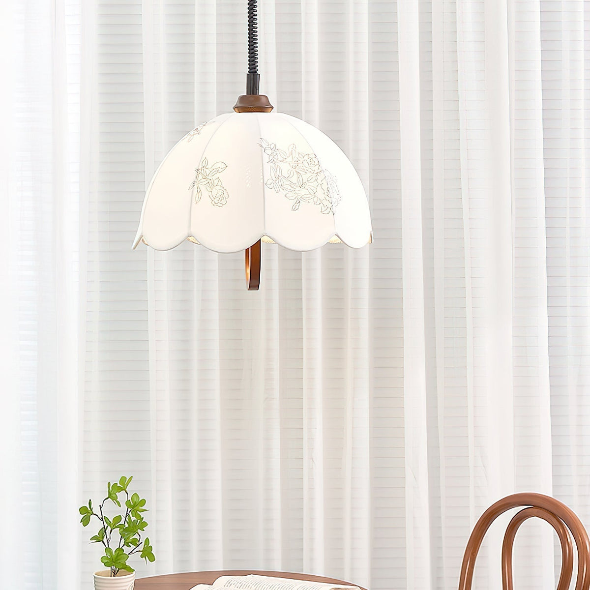 Kade Suspension Bois Vintage - Neutralighting
