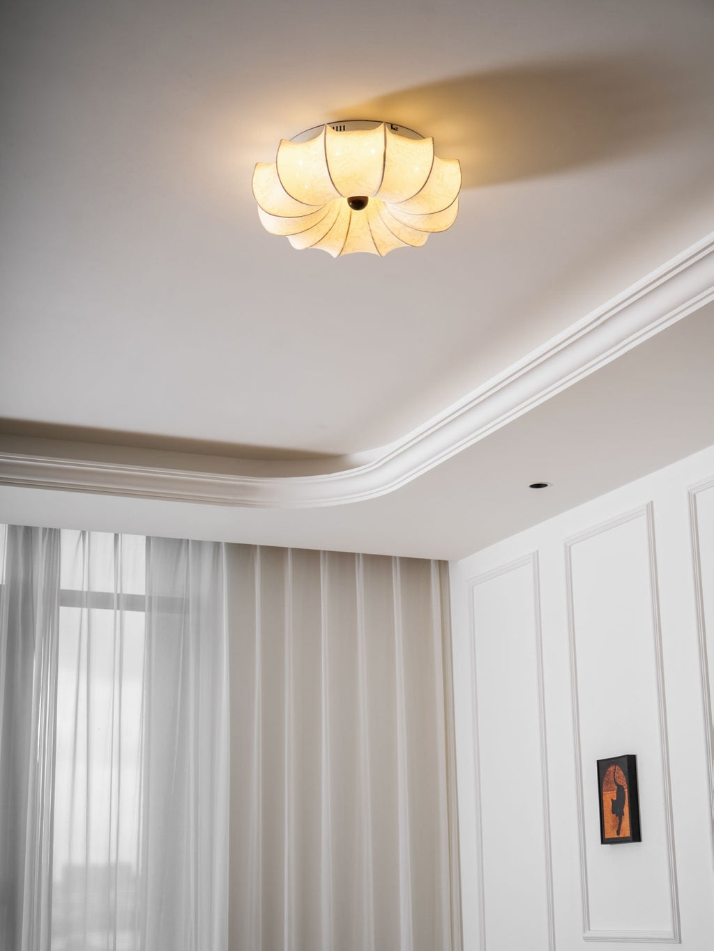 Vivaria Plafonnier en Tissu Art Nordique Premium - Neutralighting