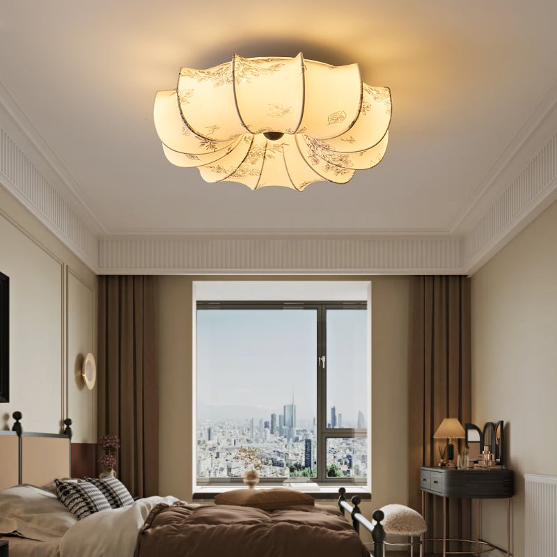 Vivaria Plafonnier en Tissu Art Nordique Premium - Neutralighting