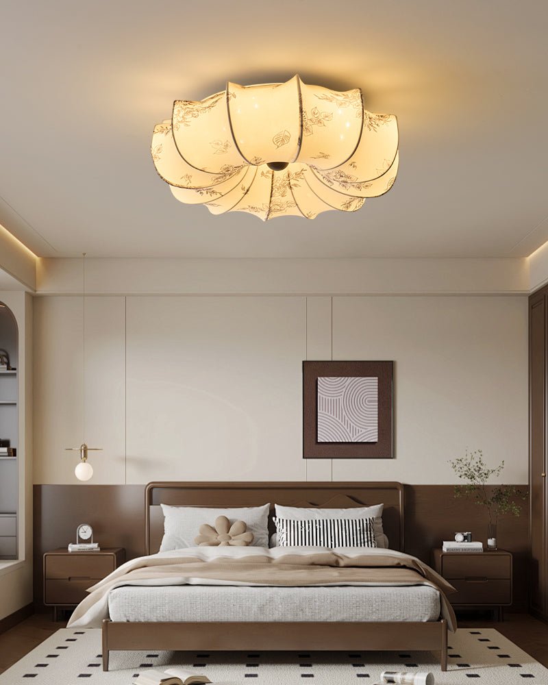 Vivaria Plafonnier en Tissu Art Nordique Premium - Neutralighting