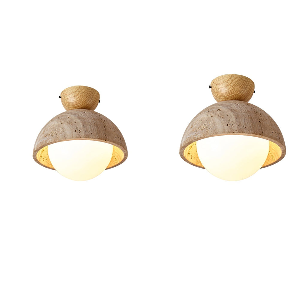 Solana Plafonnier Travertin - Neutralighting